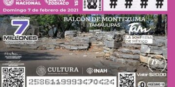 Balcón de Montezuma en la Lotería Nacional
