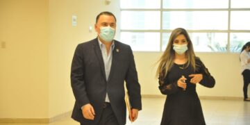 Secretarios de Salud y Educación para la Glosa del informe: Gerardo Peña