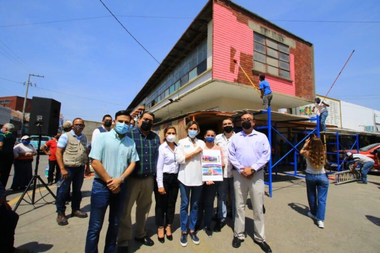 Inicia Municipio mejora de imagen al Mercado Argüelles
