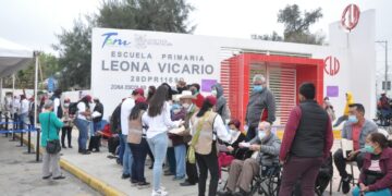 Empieza vacunación de adultos mayores en Ciudad Victoria