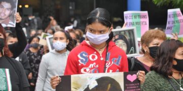 Marchan por mujeres desaparecidas en Tamaulipas