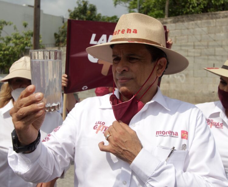 Lalo se compromete a ser el gestor número 1 de la 2da línea del acueducto Guadalupe Victoria