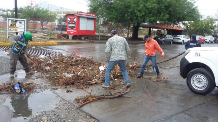 Atiende Protección Civil emergencias por lluvias en la capital de Tamaulipas