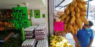 Reportan baja del precio del huevo en mercado de Victoria