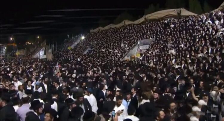 Decenas de muertos y un centenar de heridos en una avalancha en una festividad religiosa masiva en el Monte Merón al norte de Israel