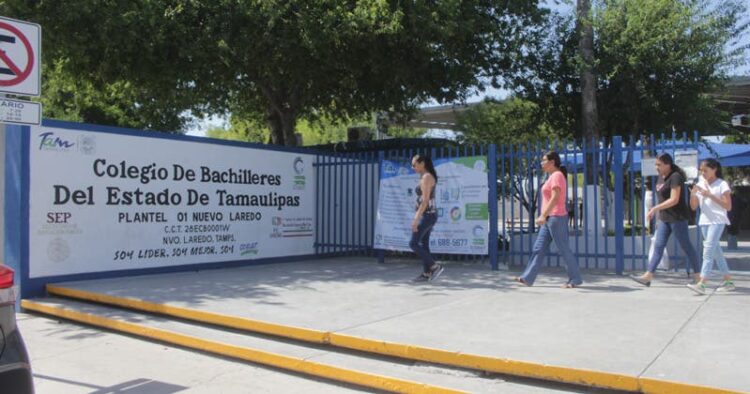 Buscan evitar bajas entre alumnos de preparatoria en Tamaulipas