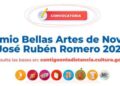 Abre la convocatoria al Premio Bellas Artes de Novela José Rubén Romero 2021