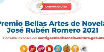 Abre la convocatoria al Premio Bellas Artes de Novela José Rubén Romero 2021
