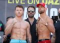 «Canelo» y Saunders pasan el pesaje y se declaran listos para pelear