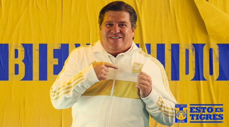 Tigres presenta a Miguel Herrera como nuevo técnico