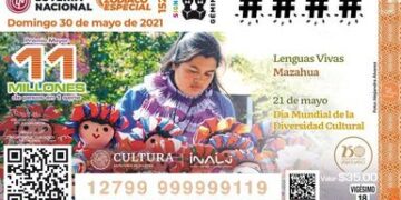 INALI y Lotería Nacional realizarán sorteo alusivo a la lengua indígena jñatjo (mazahua)
