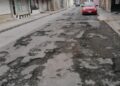 Calles reparadas por Comapa ya están destrozadas