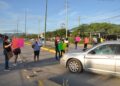 Bloquean carretera en Ciudad Victoria por falta de agua