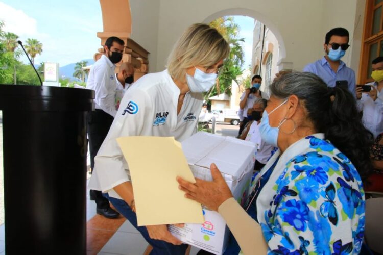 Arranca Victoria tercera entrega de la Canasta Básica 2021