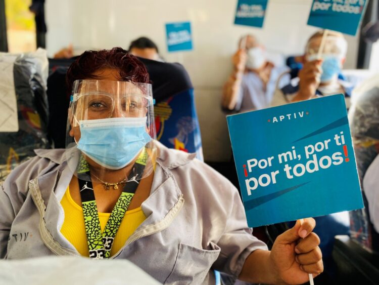 La maquiladora APTIV lleva a sus 70 mil empleados a vacunarse contra el Covid-19