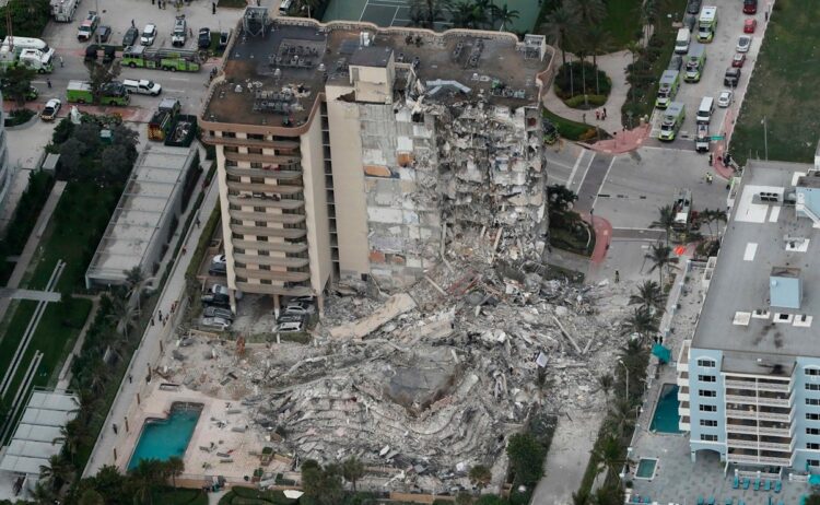 Derrumbe en edificio de Miami deja 99 desaparecidos