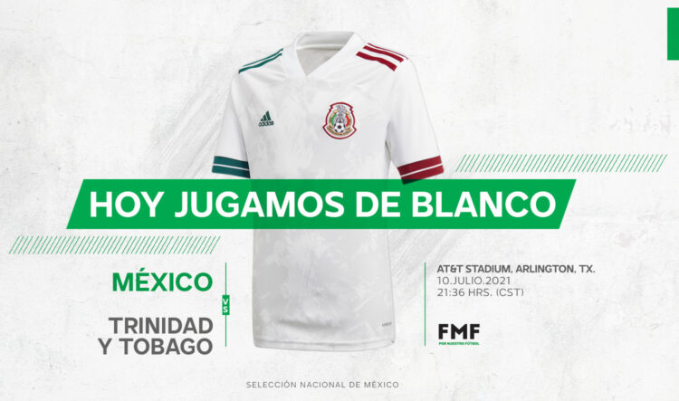 Selección mexicana cambia de uniforme para la Copa de Oro