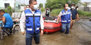 Suman 135 mil damnificados por lluvias en Matamoros