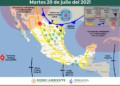 Aviso de tormentas y tornados para Nuevo León y Tamaulipas