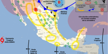 Aviso de tormentas y tornados para Nuevo León y Tamaulipas
