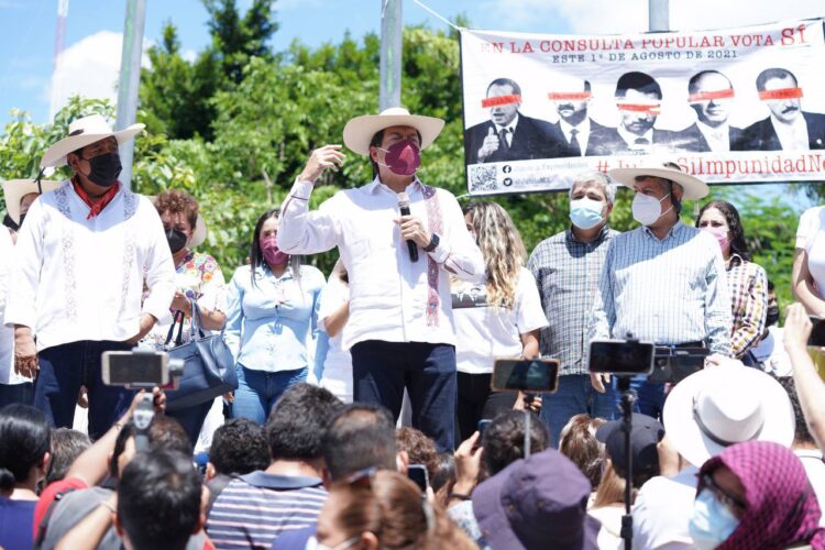 Desde Guerrero, Mario Delgado llama a votar por el «Sí» en la Consulta Popular