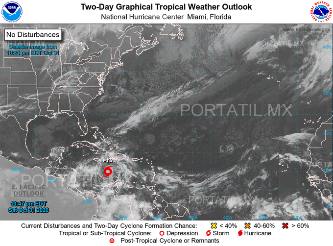 Se forma la tormenta tropical Guillermo frente a Jalisco y Colima