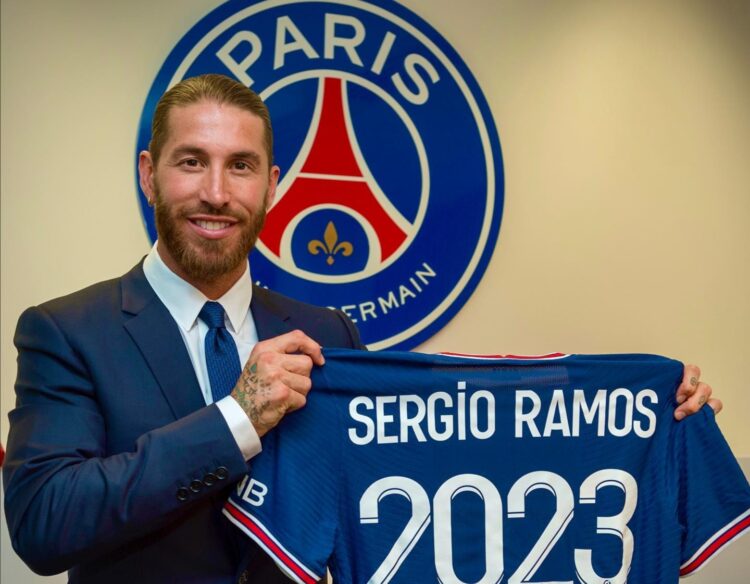 Es oficial, Sergio Ramos firma con el París Saint-Germain
