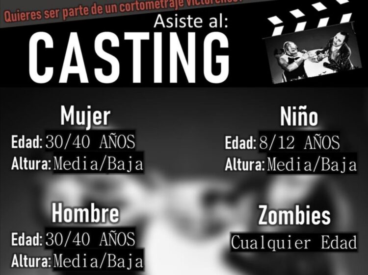 El domingo es el casting para película de zombies en Ciudad Victoria