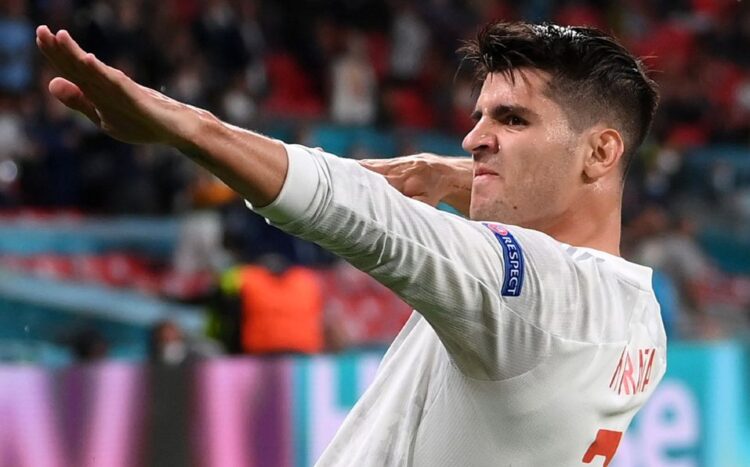 Morata es el máximo goleador español en la Eurocopa