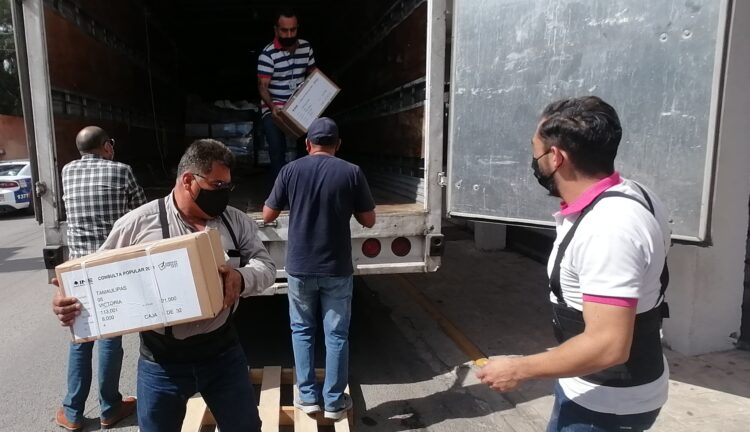 Ya tiene Tamaulipas 2 millones 745 mil papeletas para la Consulta Popular