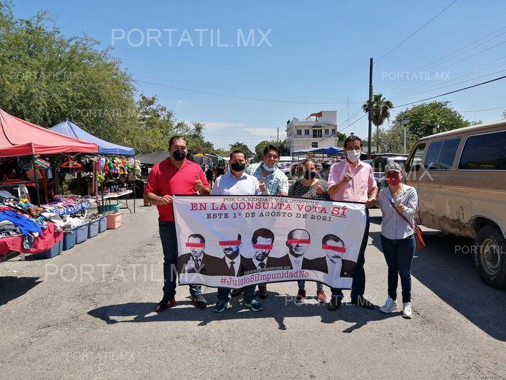 Tamaulipecos, con ganas de participar en Consulta Popular, afirman