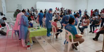 Más de 10 mil  jóvenes se vacunaron durante la madrugada en Tamaulipas