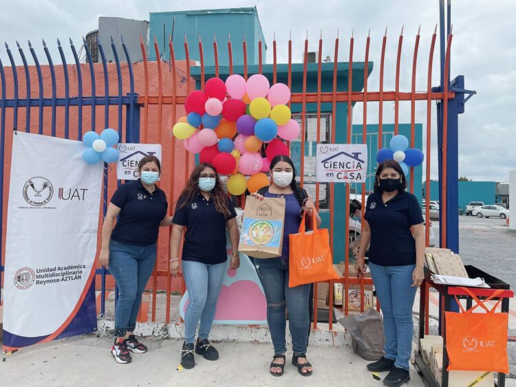 Universidad de Tamaulipas enseña ciencia en casa para niños