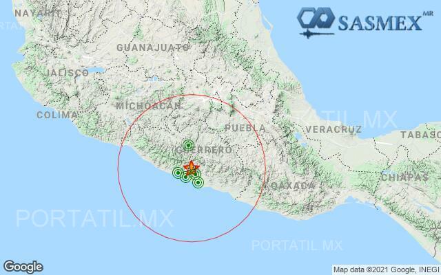 Sismo despierta a los habitantes de Guerrero