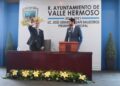 Cuestionan a alcalde de Valle Hermoso por «chapulinear» como magistrado