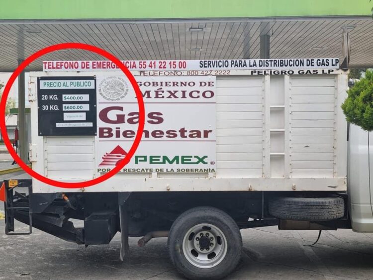 Venden el Gas de Bienestar a 600 pesos, causa molestias