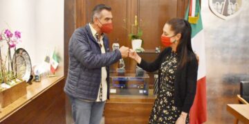Américo Villarreal se reunió con Claudia Sheinbaum