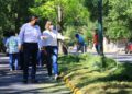 Supervisa Pilar Gómez limpieza en vialidades
