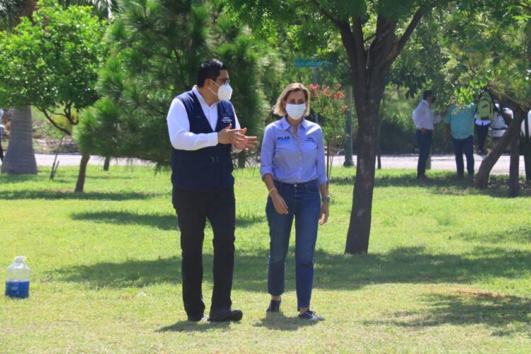 Fortalece Municipio limpieza de áreas verdes en Victoria