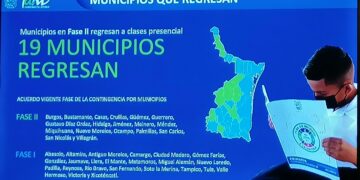 Estos son los 19 municipios donde se regresa a clases en Tamaulipas