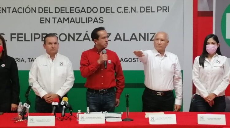 Llega el delegado del CEN del PRI a preparar elección de Tamaulipas