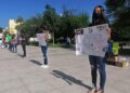 Se manifiestan contra el regreso a clases en Tamaulipas