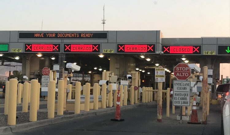 Se extiende cierre de frontera EU – México por un mes más