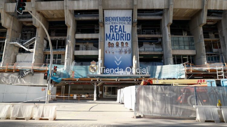 Roban tienda del Real Madrid en el Santiago Bernabeu