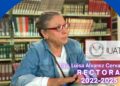 Va Luisa Álvarez por la Rectoría de la UAT