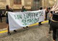 Marcha feminista deja destrozos en la CDMX