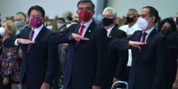 Pide Mario Delgado en Tamaulipas «que levanten la mano» aspirantes a la gubernatura