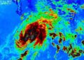 La tormenta tropical Olaf se mueve frente a Jalisco