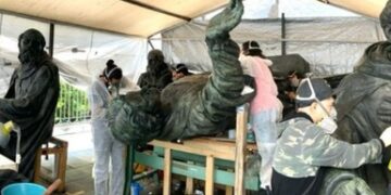 INAH no ha definido donde colocar monumento a Colón
