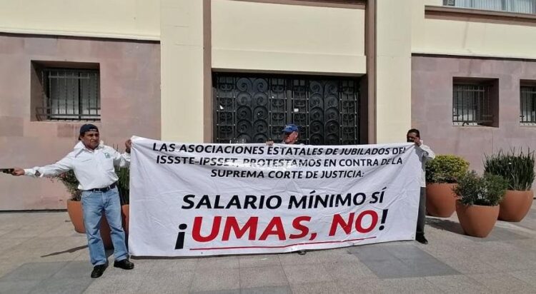 Jubilados del ISSSTE ya no quieren «UMAS» en sus pensiones